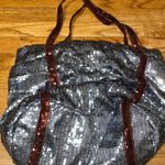 Gap Silver And Bronze Sequin Tote Bag! Photo 4