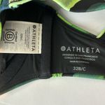 Athleta  Maldives Bra Cup Bikini Top in Liana Floral Green 32B / C New with tags! Photo 8