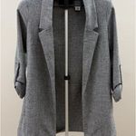 Stradivarius Gray Open Front Blazer Photo 0