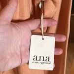a.n.a  New Approach Crew Neck Sweatshirt Elastic Waist Orange Sandstone Size XXLT Photo 2