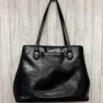 Brahmin Womens Black Leather Tote Bag Black Photo 2