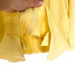 Bonita Basic Susi Yellow Activewear Jacket with Floral Scarf Size Large Photo 9