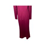 Black Halo Akasha Gown in Dark Fucasia color sz 10 Photo 6