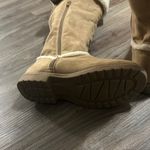 SO  Women's Beige Winter Boots with White Fleece Photo 4