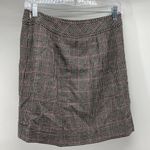 Loft wool blend shorts skirt side zipper academia preppy career ware Photo 2