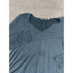 Soft Surroundings teal modal flowy long sleeve shirt Photo 1