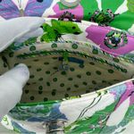 Vera Bradley  | Sateen Nicole Butterfly Floral Print Satchel Handbag Photo 11