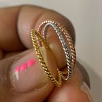 Beverly Hills Boutique Ring Set Of 3... Gold Photo 3