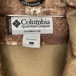 Columbia Titanium SKi Jacket Brown Gingham Pattern Women's Size L Photo 2