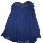 Deb Shops Deb Navy Sequined Strapless Dress (22) Photo 1