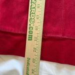 Hanes Hot pink velour velvet zip up mock neck sweatshirt L barbiecore Photo 4