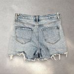 Vervet Distressed Cutoff Denim Shorts Women’s M Light Wash Raw Hem Y2K Grunge Blue Size M Photo 1