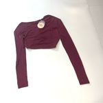 Camila Coelho  Liby Crop Top in Berry Mauve XS Photo 4