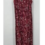 Knox Rose Paisley Print Ruffle Maxi Dress Sz M Photo 3