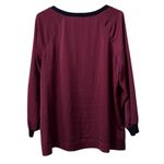 J.Crew Women Size Medium Long Sleeve Top Satin‎ Feel Lightweight Business Casual Photo 1