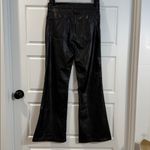 Gap  Womens Vegan Leather flared pants size 28 Photo 2