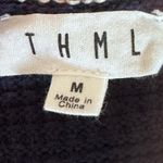 THML  Crochet Top Maxi Dress Size Medium Sleeveless Summer Resort‎ Wear Festival Photo 7