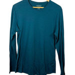 Segments Women’s Classic Long Sleeve Merino Wool Baselayer in Teal Size L Blue Size L Photo 0