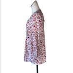 BeachLunchLounge NWT Beach Lunch Lounge Annina Printed Blouse In Pink Cosmos Photo 6