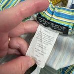 Vintage Copacabana petites size 22 striped Bermuda shorts Blue Photo 2