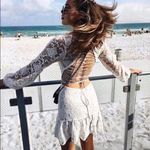 For Love & Lemons 💕💕 Jolene Lace Up Mini Dress XS Photo 8