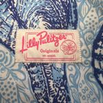 Lilly Pulitzer Coastal Tote Blue Seashells Beach Shoulder Bag Nautical Resort Photo 1