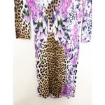 Just Cavalli Roberto Cavalli Y2k Mini Dress Size XL Animal Print Floral 90s Euro Photo 10