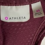 Athleta  • Burgundy Wine Mesh Workout Tank Top Photo 29