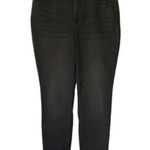 Chico's  Black/Gray Denim Jeans High Rise Skinny Ankle Size 1.5/10 GUC #4376 Photo 0