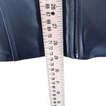 Denim‎ And Co Womens Jacket Size Small Genuine Leather Quilted Business Career Black Photo 11