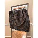 Lane Bryant  Metallic Pencil Skirt Gray Silver Size 26 Photo 1