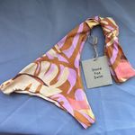Free People Stone Fox Swim x  June‎ Bikini Bottom in Tropic Print NWT Small Photo 2