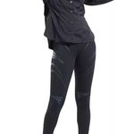 Reebok x Cardi B. Ruched-Sleeve Active Shirt in Black, Plus Size 2X New w/Tag Photo 10