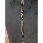 Women's Hematite Beaded Necklace Elegant Multi Strand Magnetic Bead Jewelry Brown Photo 4