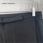 Ralph Lauren RALPH Black Pants Size 8 Zipper Back Legs Shiny Nylon Spandex Work Photo 6