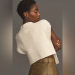 Anthropologie Maeve 100% Wool Mock Neck Muscle Sweater Photo 2