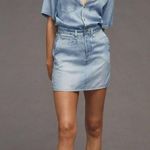 Rag and Bone Liquid Miramar Denim Mini Dress S Photo 2
