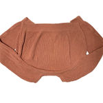 Forever 21 Dusty Rose Cropped Knit Sweater Small – V-Neck Long Sleeve Pullover Photo 3