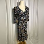 Ba&sh Vienne gathered printed crepe midi dress | XS Photo 3