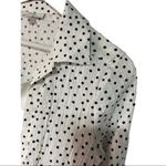 Croft & Barrow  Polka-dot  Button-Up W/Built-in Cami and necklace NWT Petite SML Photo 10
