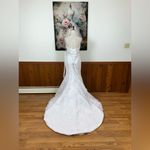 Elegant Maggie Sottero Lorie Strapless Lace Wedding Gown! White Size 8 Photo 6