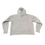 UGG  Women's Gray Fuzzy Fleece Pullover Hoodie Sweatshirt Cozy Loungewear Small Photo 5