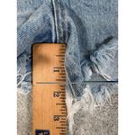 AGOLDE Parker Vintage Cut Off Distressed Jean Short Light Wash Sz 26 Photo 4