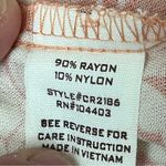 Bleu Pepper Orange Floral Milkmaid Cottegecore Mini Dress Beach Coastal Preppy L White Size L Photo 8