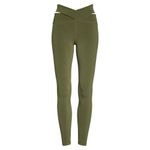 Zella  Perform Crossband 7/8 Leggings Women's Large Olive Green NWT Photo 8
