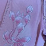 Vintage Embellished Pink Flare Jeans Size 2 Photo 1