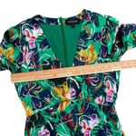 Saloni Eden Dress 100% Silk Women’s Dress Size US 2 Green Photo 4