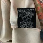 Simon Chang Denim Jacket 12 Floral Print Vintage Retro Artsy Statement Photo 5