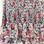 Veronica Beard Cici Floral Smocked Mini Dress Photo 6