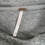 Free People Pullover Gray Cropped Hoodie Size XS Oversized Boxy Fit Photo 1